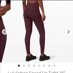 Lululemon Speed Up Tights